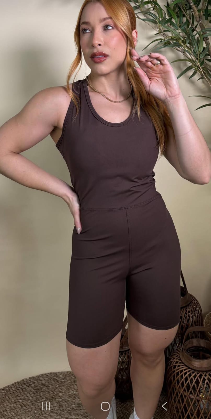 Macacão meia Coxa e Joelho