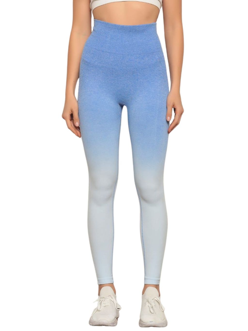 Calça Legging Degradê Empina Bumbum Cintura Alta